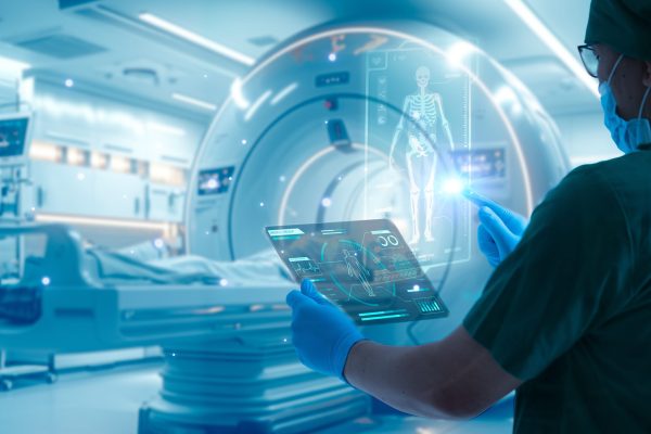 Doctor,Work,With,Tablet,Computer,digital,Healthcare,Technology,system,Analysis,Network,Connection