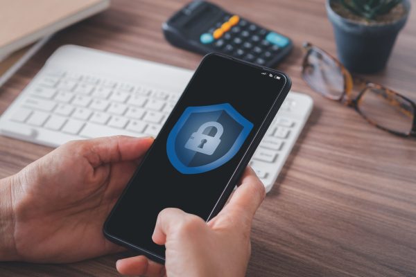 Personal,Information,Security,Concept.,Shield,Icon,And,Padlock,On,User Personal,Information,Security,Concept.,Shield,Icon,And,Padlock,On,User