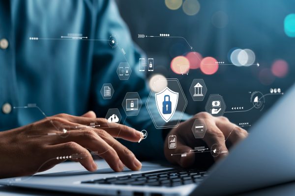 Cybersecurity,Concept,Global,Network,Security,Technology,,Business,People,Protect,Personal