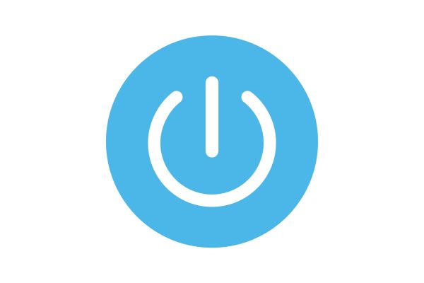 Power,Switch,Button,With,Turn,On,Off,Icons.,Start,And