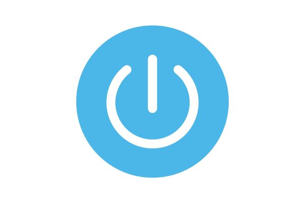 Power,Switch,Button,With,Turn,On,Off,Icons.,Start,And