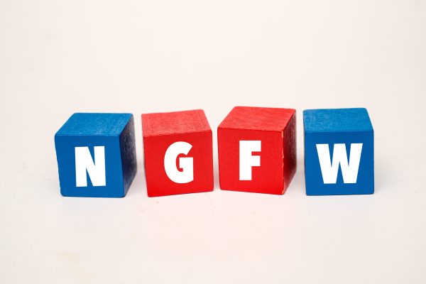 A,Coloured,Wooden,Cubes,With,Text,Ngfw.,Ngfw,Stands,For