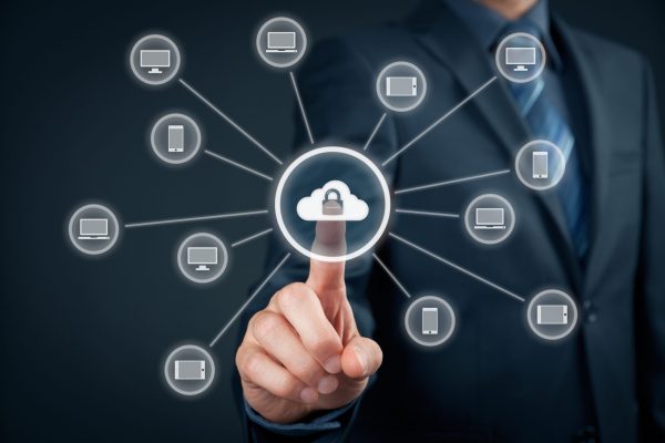 Cloud,Computing,Storage,Security,Concept.,Safety,Data,Management,Specialist,Click