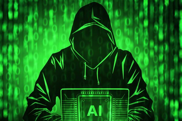 Cybersecurity,,Artificial,Intelligence,Development.,Anonymous,Hacker,Works,With,Ai,Chip,