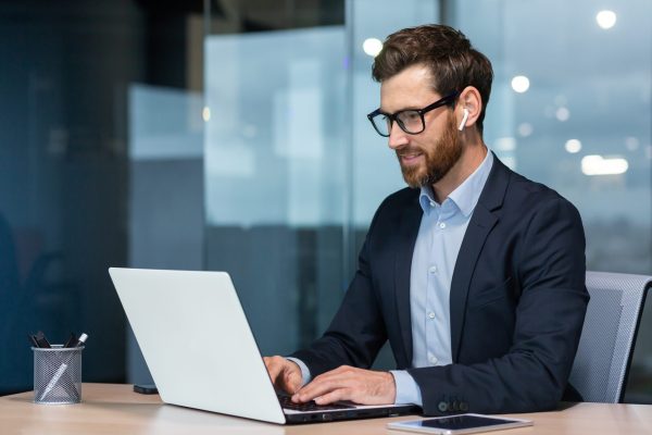Successful,Mature,Businessman,At,Work,With,Laptop,Inside,Office,,Man Successful,Mature,Businessman,At,Work,With,Laptop,Inside,Office,,Man